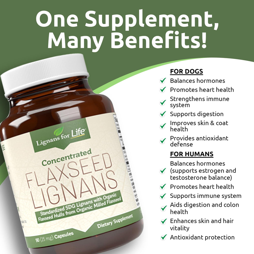 Lignans For Life antioxidants imagery highlighting immune support