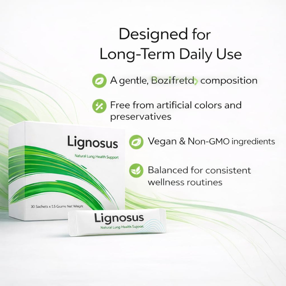 Lignosus Vegan Sachet package designed for on-the-go use