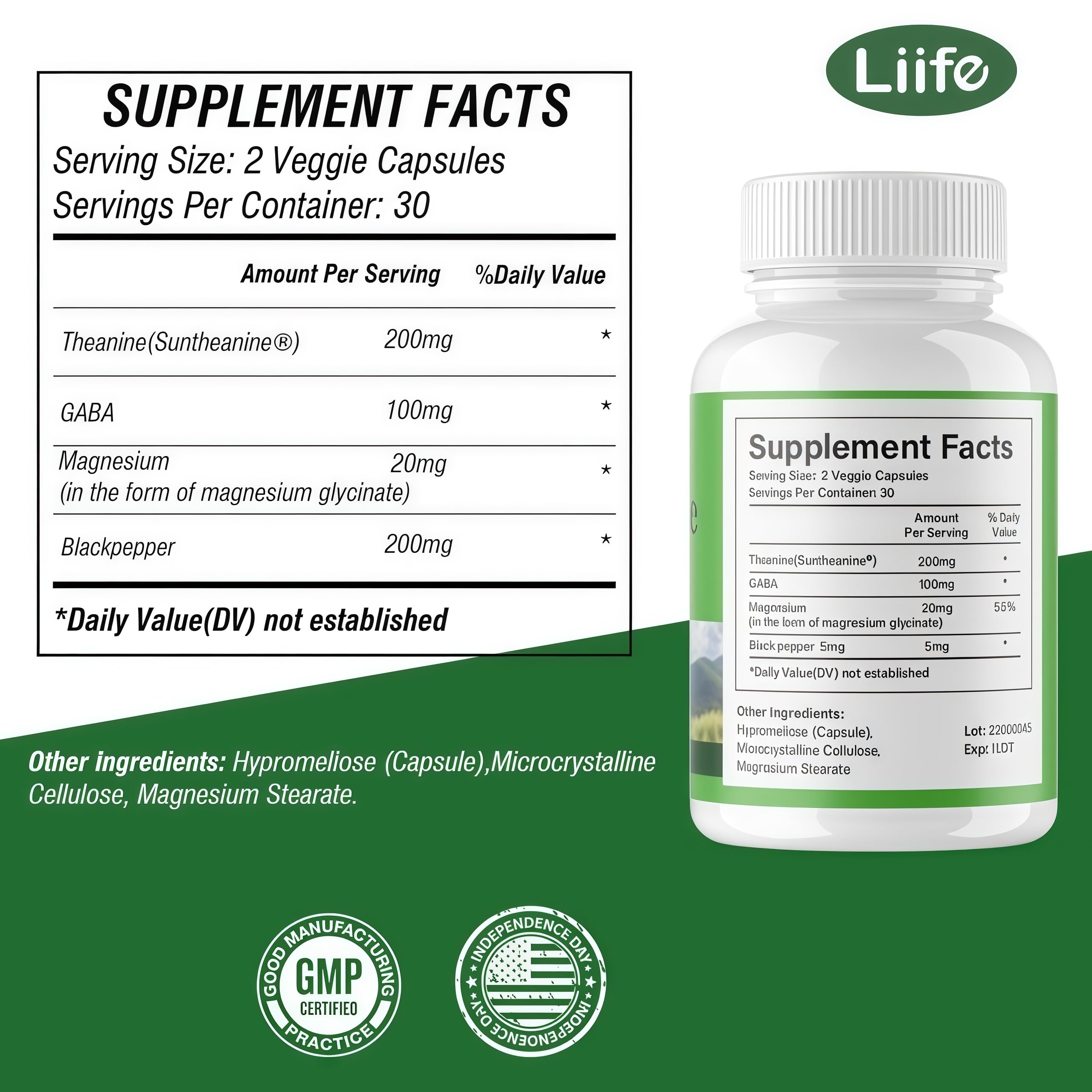 LIIFE capsules close-up show vegan capsules for clean, plant-based support.