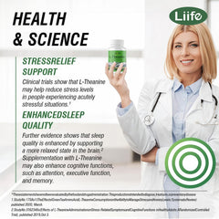 LIIFE veggie capsules packaging emphasizes vegan-friendly formula for sensitive diets.