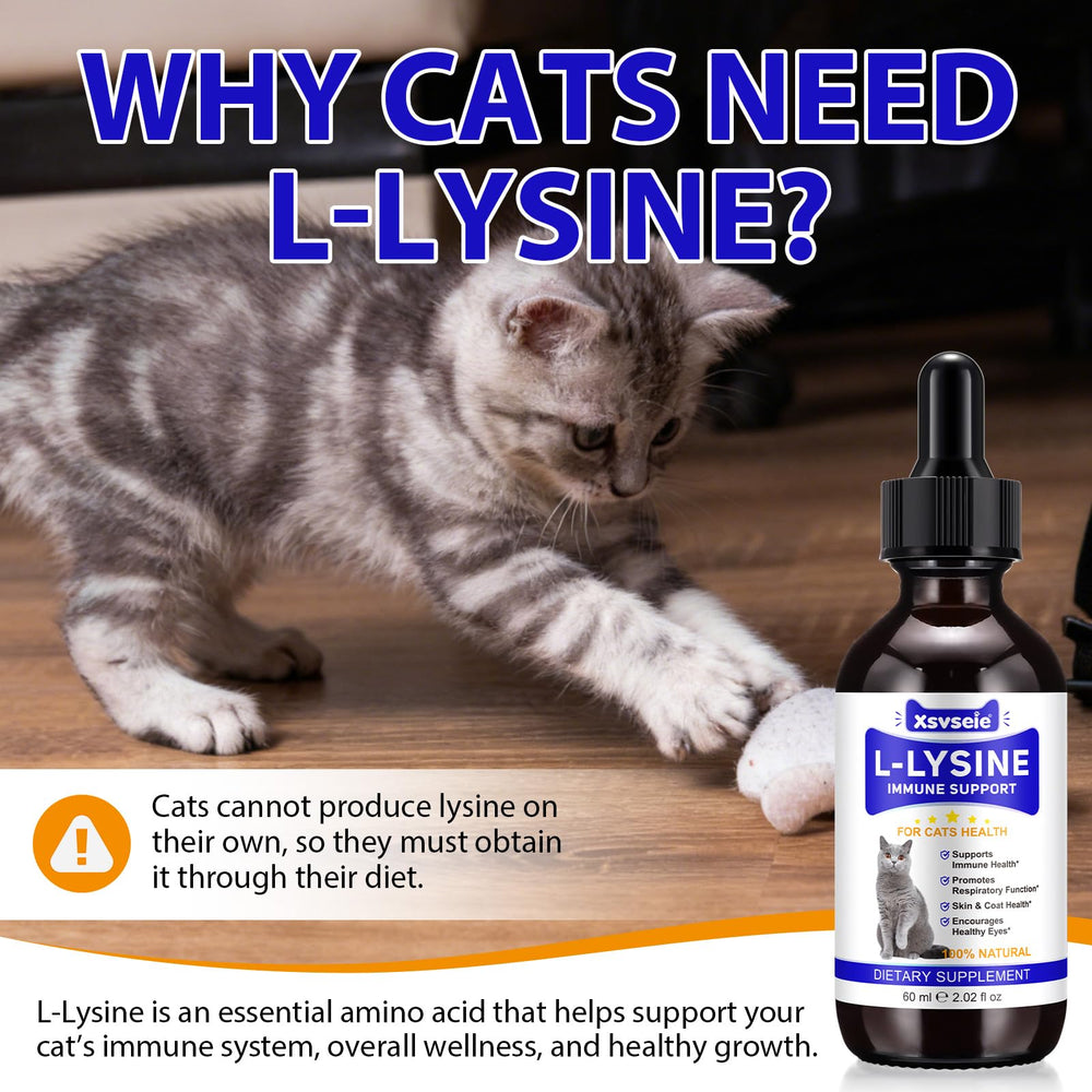 Liiutry Lysine for Cats dropper used to dispense easy-to-dose liquid