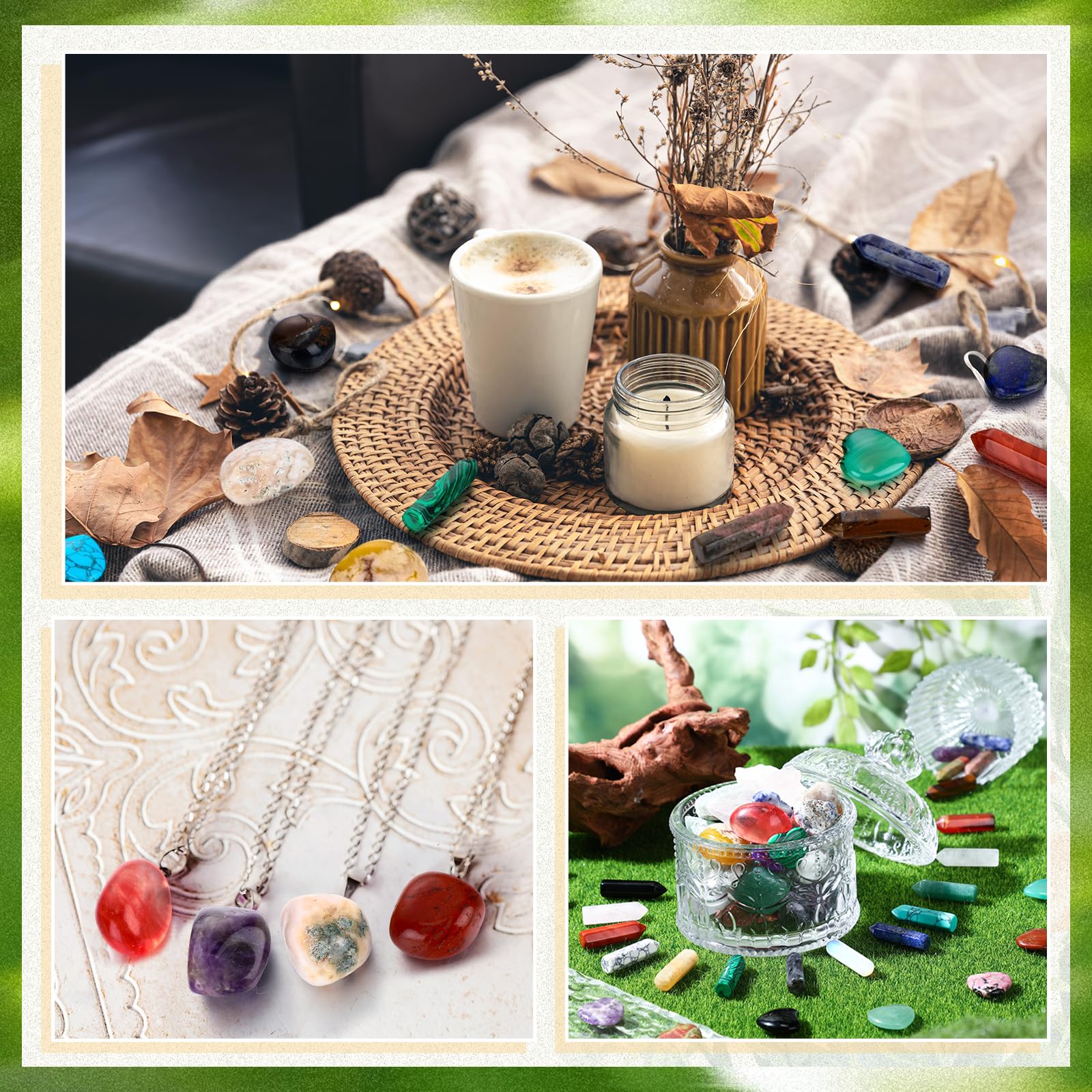 Liliaafar pocket stones fit in hand for energy guidance.