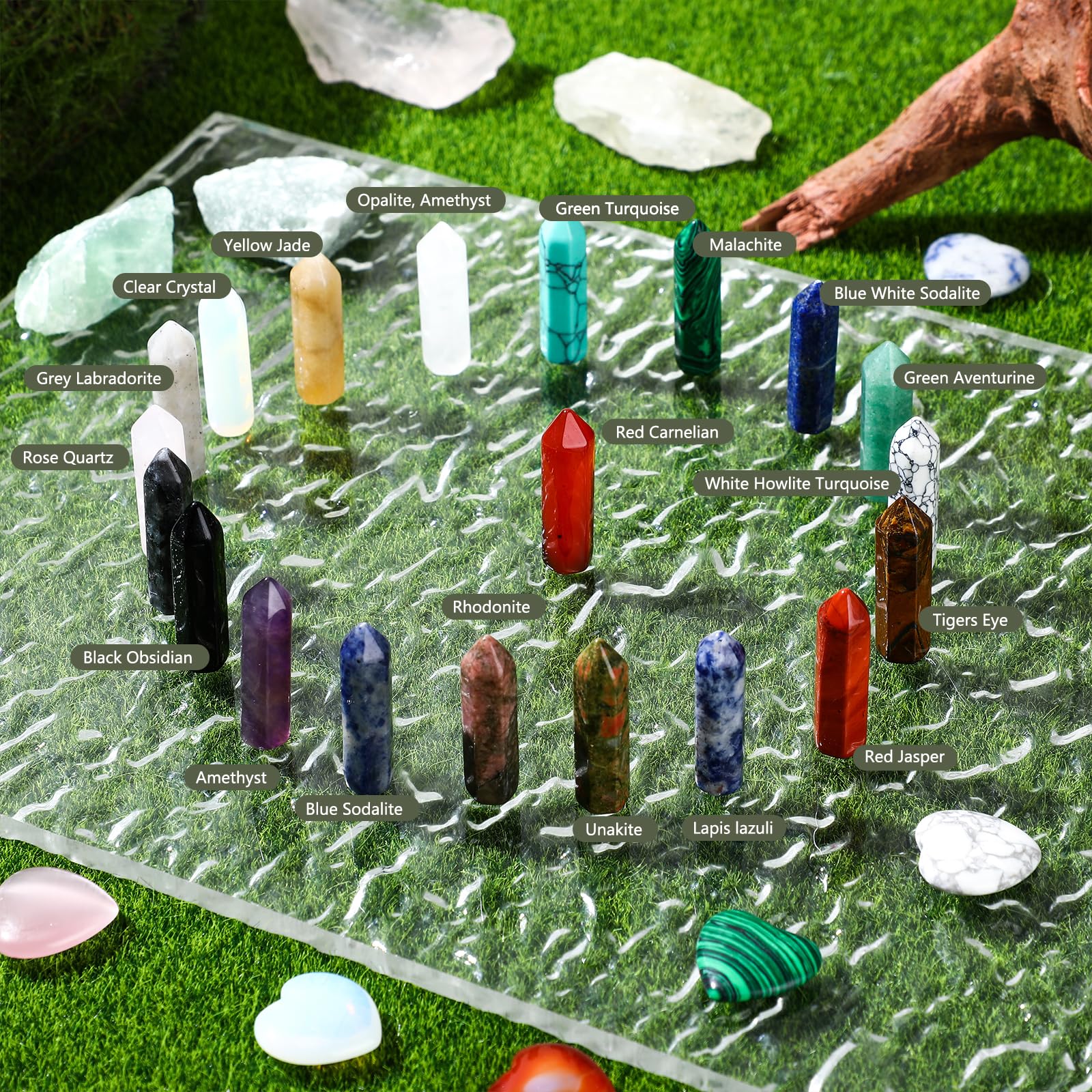 Liliaafar room decor crystals to enhance a tranquil environment.