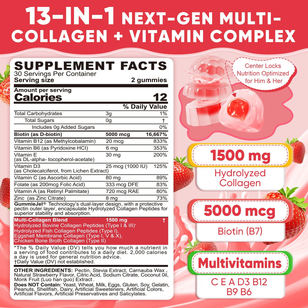 LILICARE collagen-gummies outer-shell strawberry-flavor demonstrates tasty stability and protection.