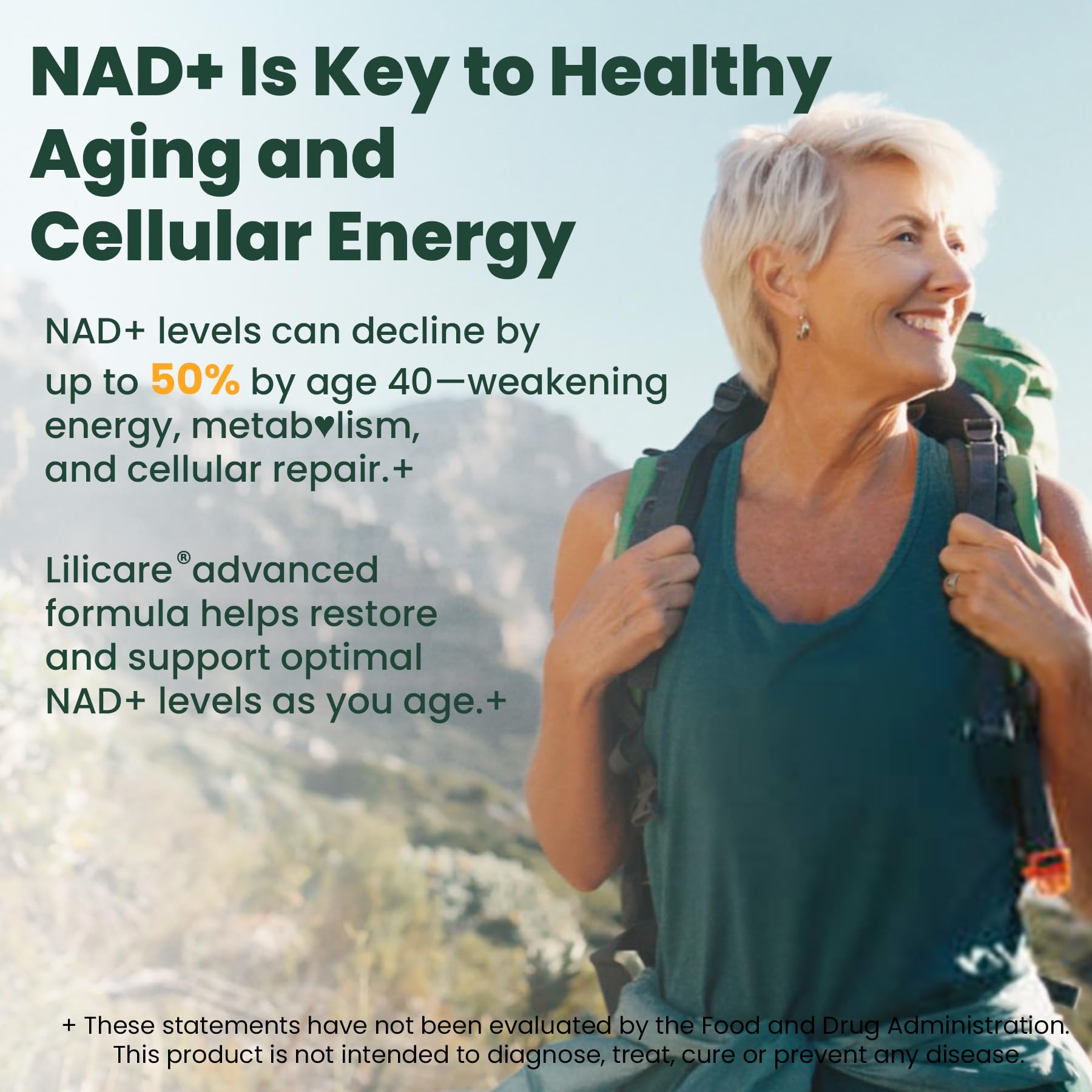 LILICARE CoQ10, astaxanthin, and astragalus blend supports antioxidant protection.