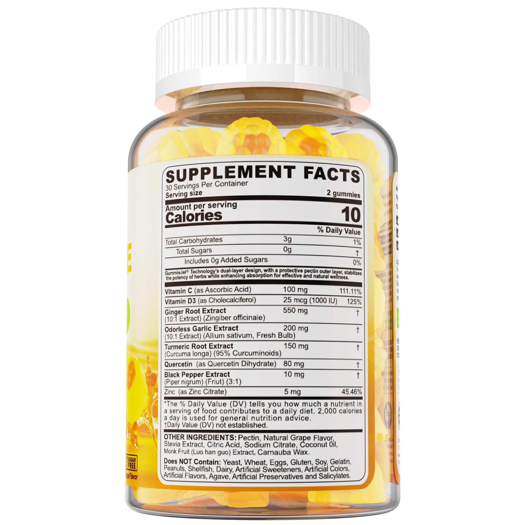 LILICARE gummies on kitchen counter illustrating sugar-free snacking option.