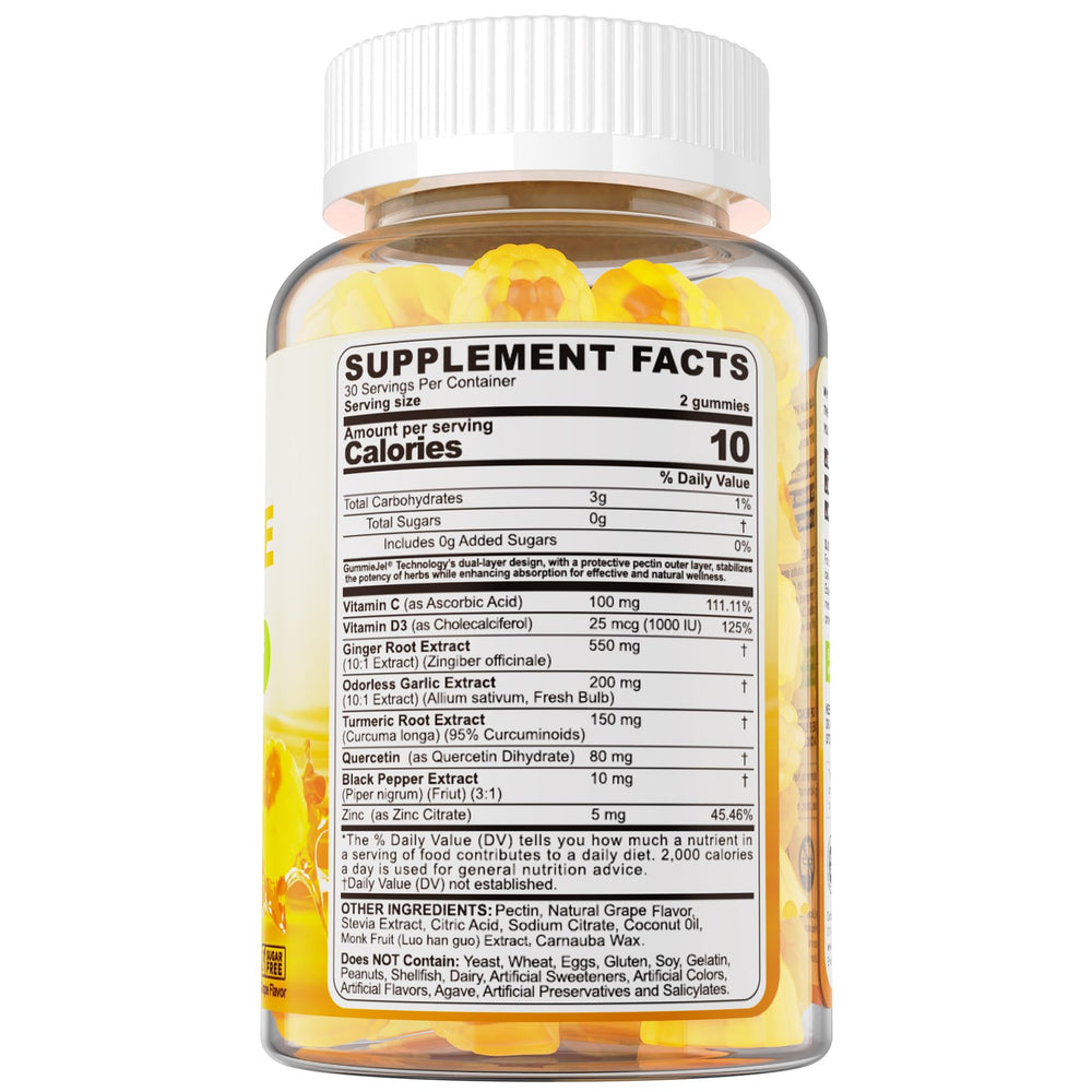 LILICARE gummies on kitchen counter illustrating sugar-free snacking option.