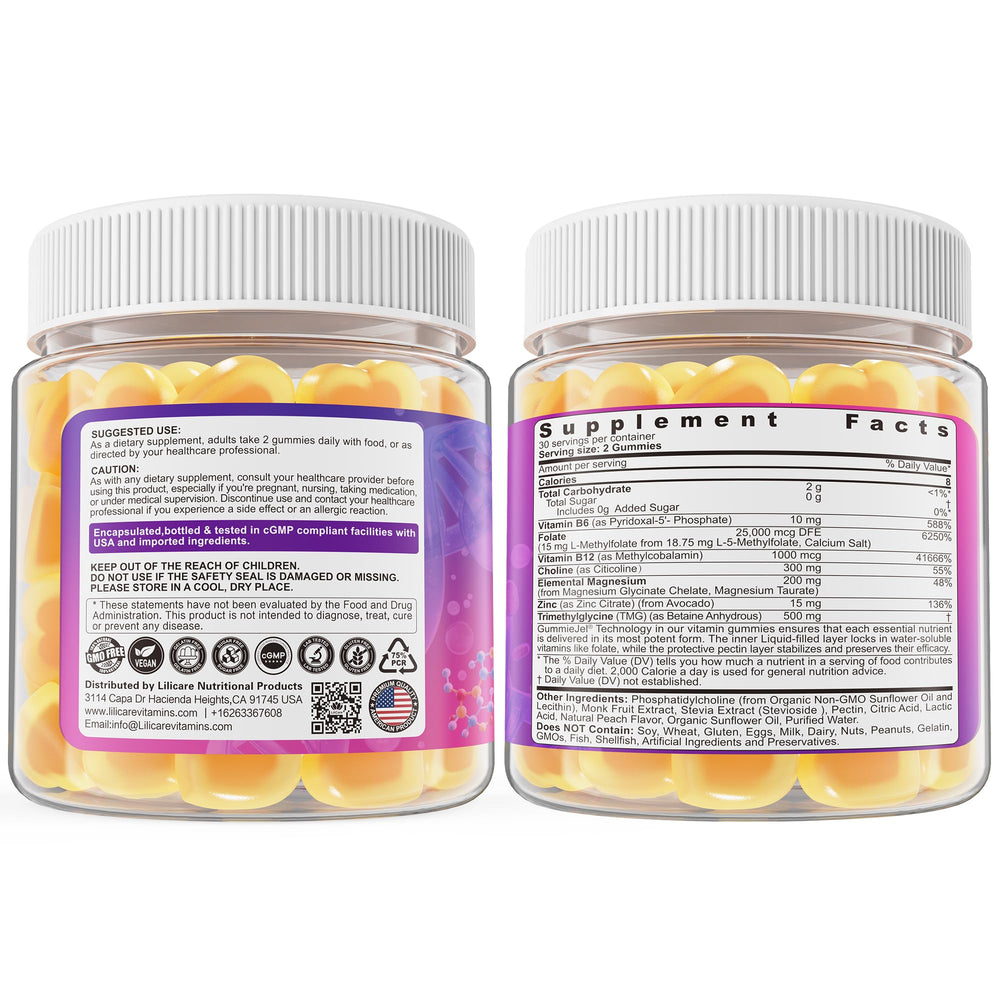 Cheerful lifestyle scene with a person enjoying LILICARE gummies