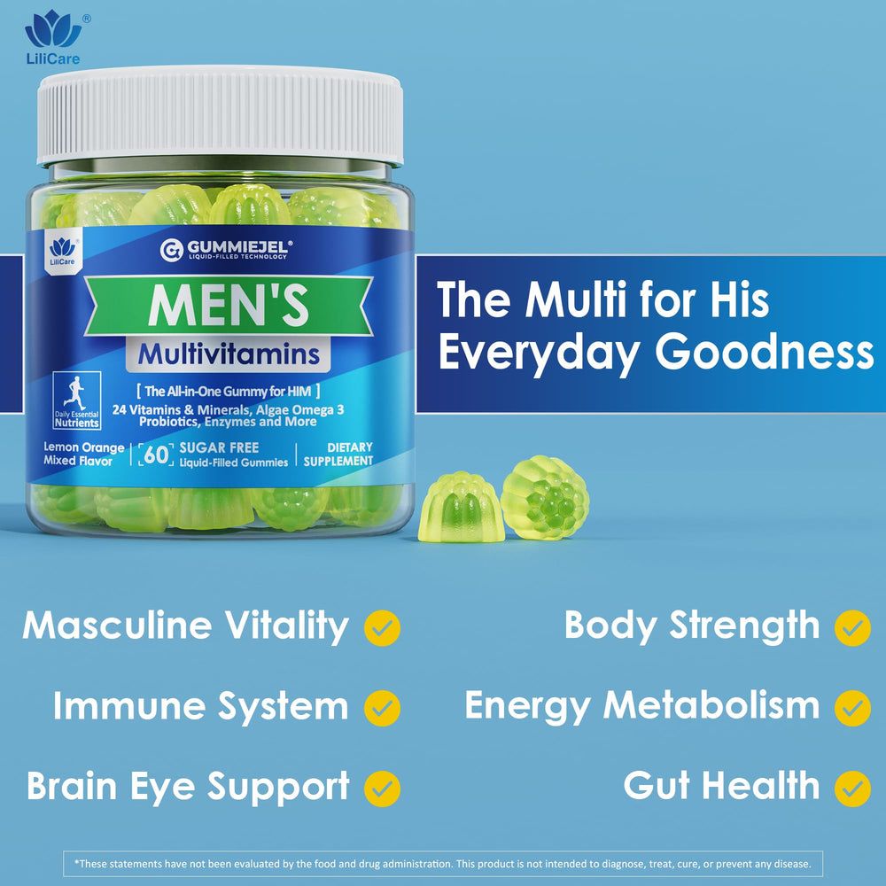 LILICARE B complex and minerals on packaging