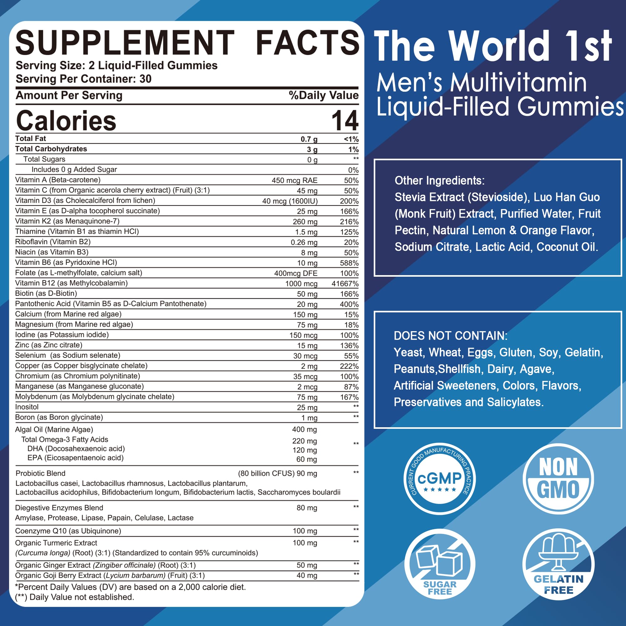 LILICARE gummies close-up showing juicy texture for easy daily intake