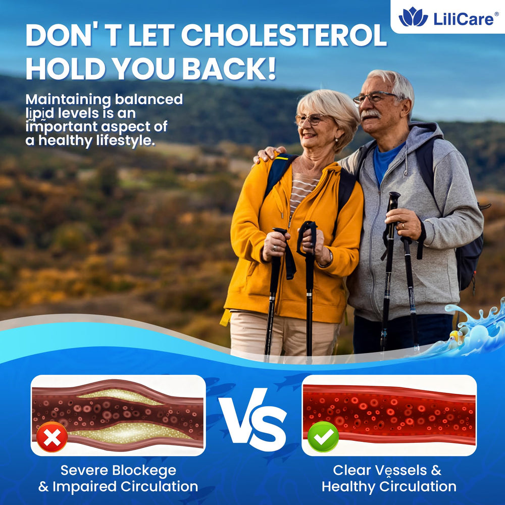 LILICARE CoQ10 and olive leaf extract scene signalling energy and vascular wellness