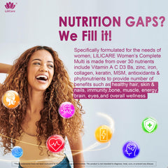 LILICARE gummy closeup emphasizing tasty fruit flavor and sugar-free profile.