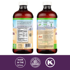 Lily of the Desert Aloe Gel Filtered Juice bottle pour for easy, refreshing hydration.