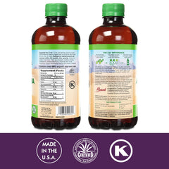 Lily Of The Desert Aloe Vera Juice bottle pour showing easy daily use.