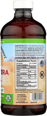 Close-up of Lily of the Desert Aloe Vera Gel label highlighting purity.