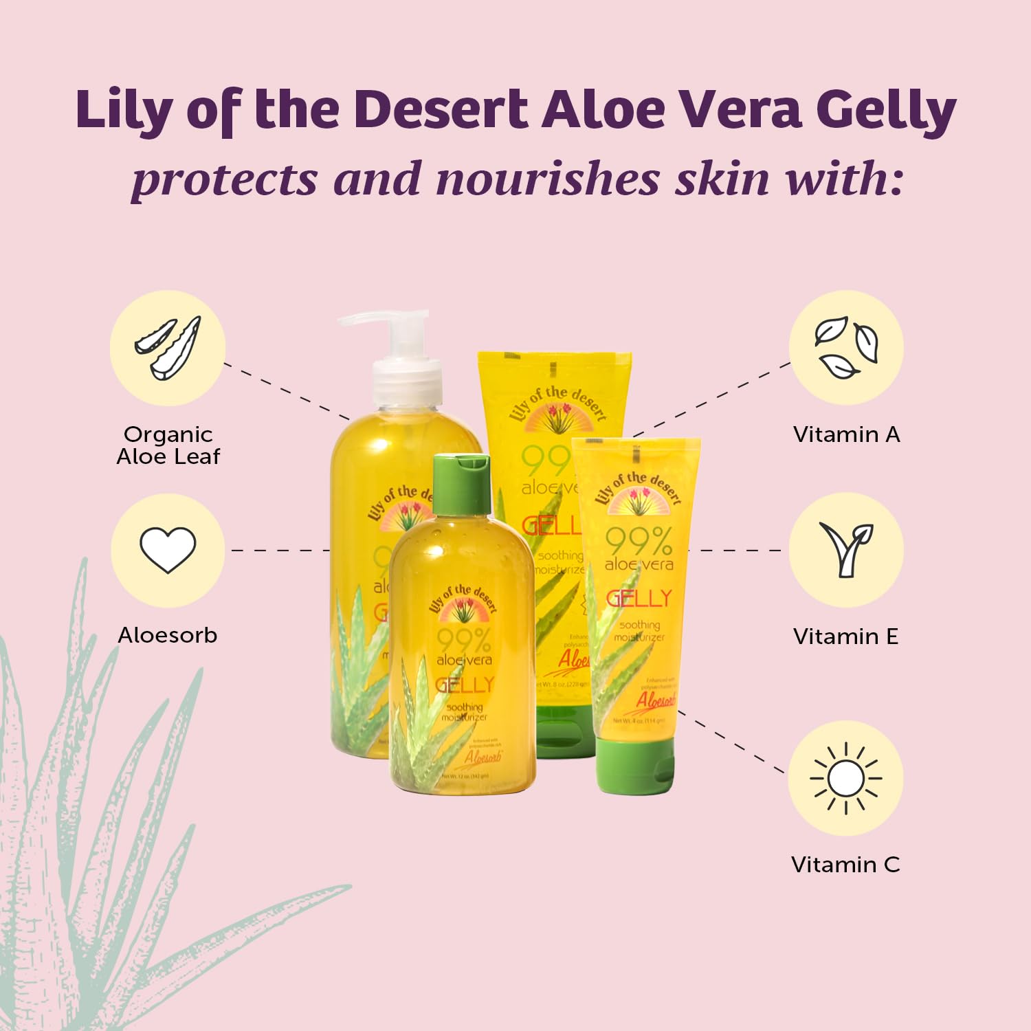 Lily of the Desert Gelly Moisturizer applying routine demonstrates easy, even skin coverage.