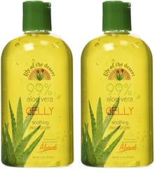 Lily of the Desert Gelly Moisturizer bottle shown for daily hydration and soothing skin.