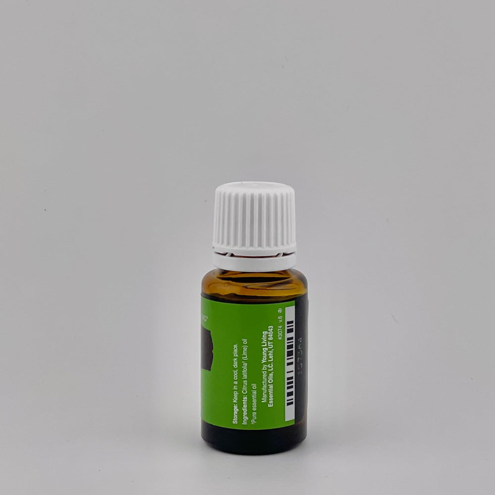 Lime essential oil diffuser blend from Young Living for uplifting spaces.