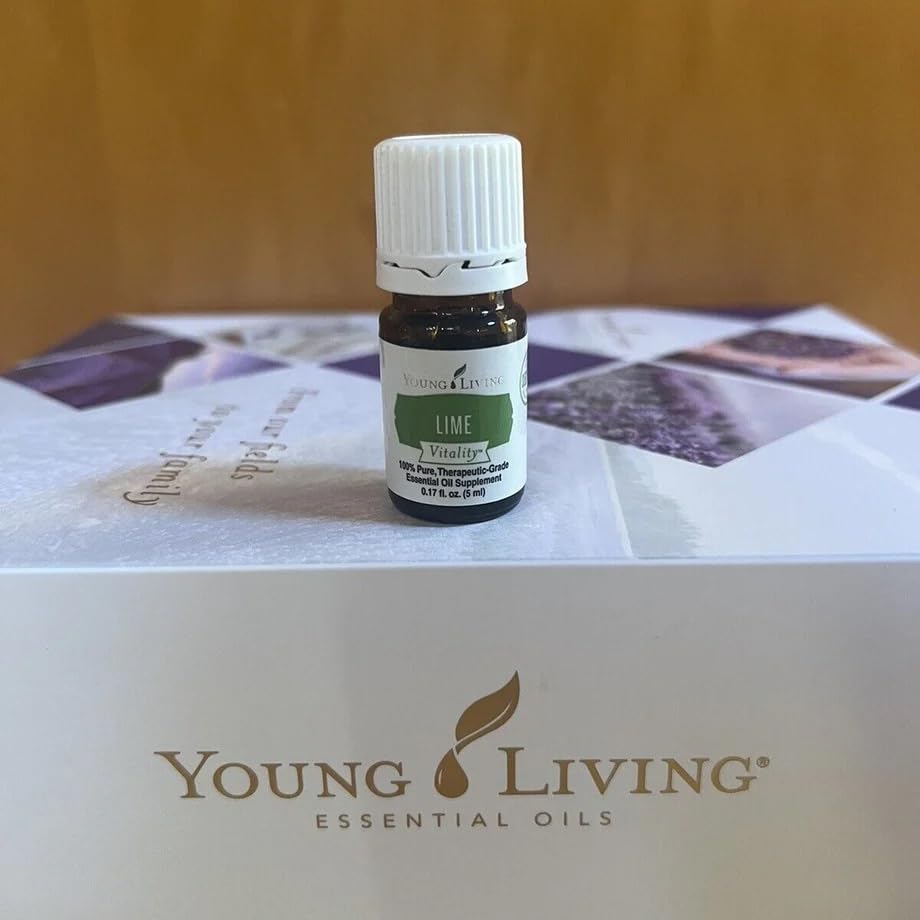 Young Living Lime Vitality elevates beverages with citrus lift.
