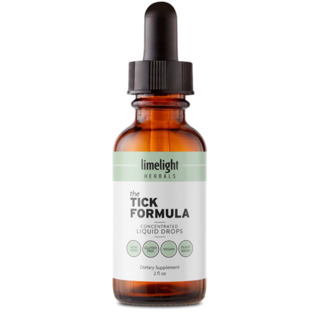 Limelight Herbals Tick Formula product with satisfaction guarantee icon.
