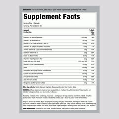 Lindberg Prenatal Vitamins capsules close-up highlight easy-to-swallow design and folate content.