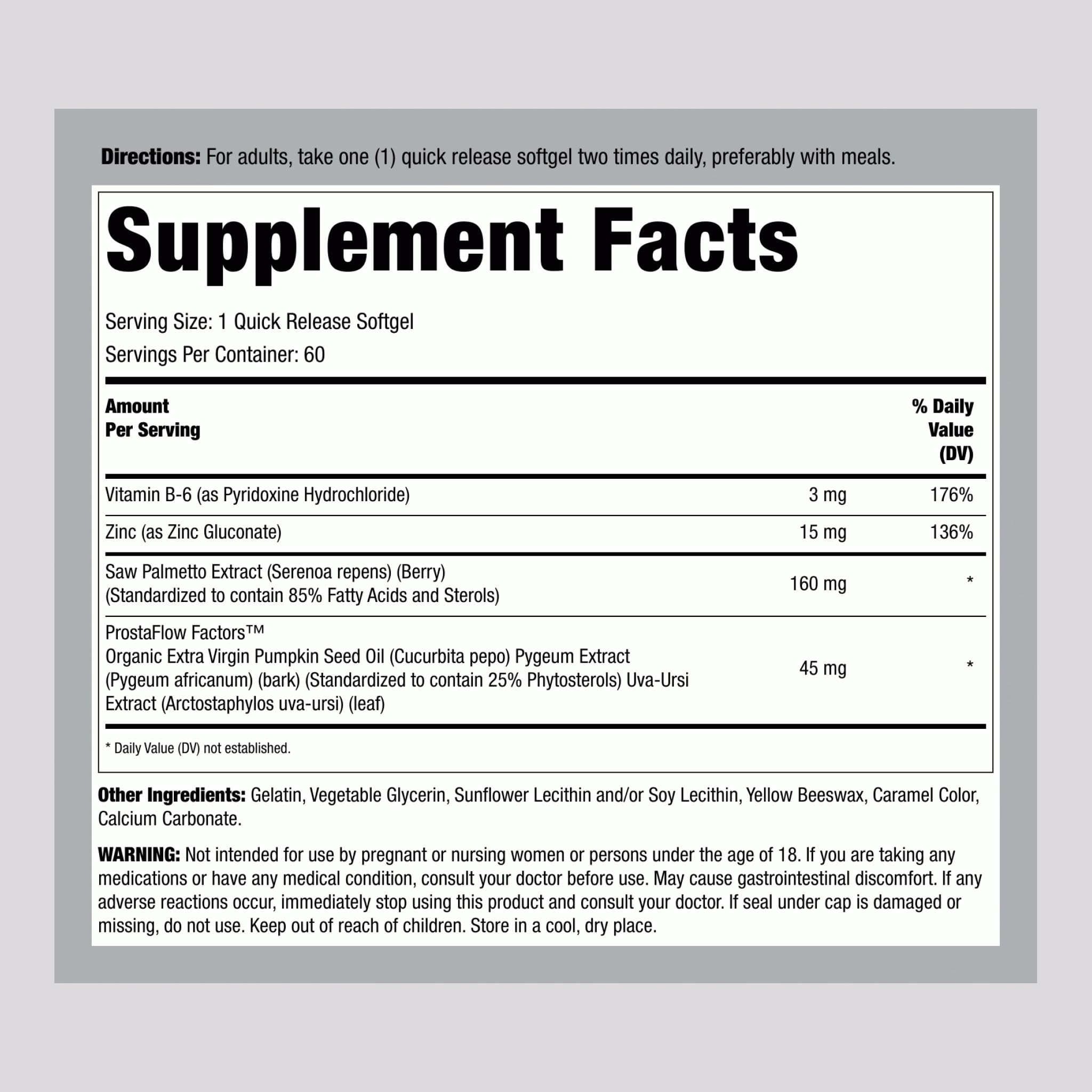 Lindberg Saw Palmetto Extract capsules close-up for easy daily supplementation