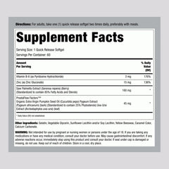 Lindberg Saw Palmetto Extract capsules close-up for easy daily supplementation