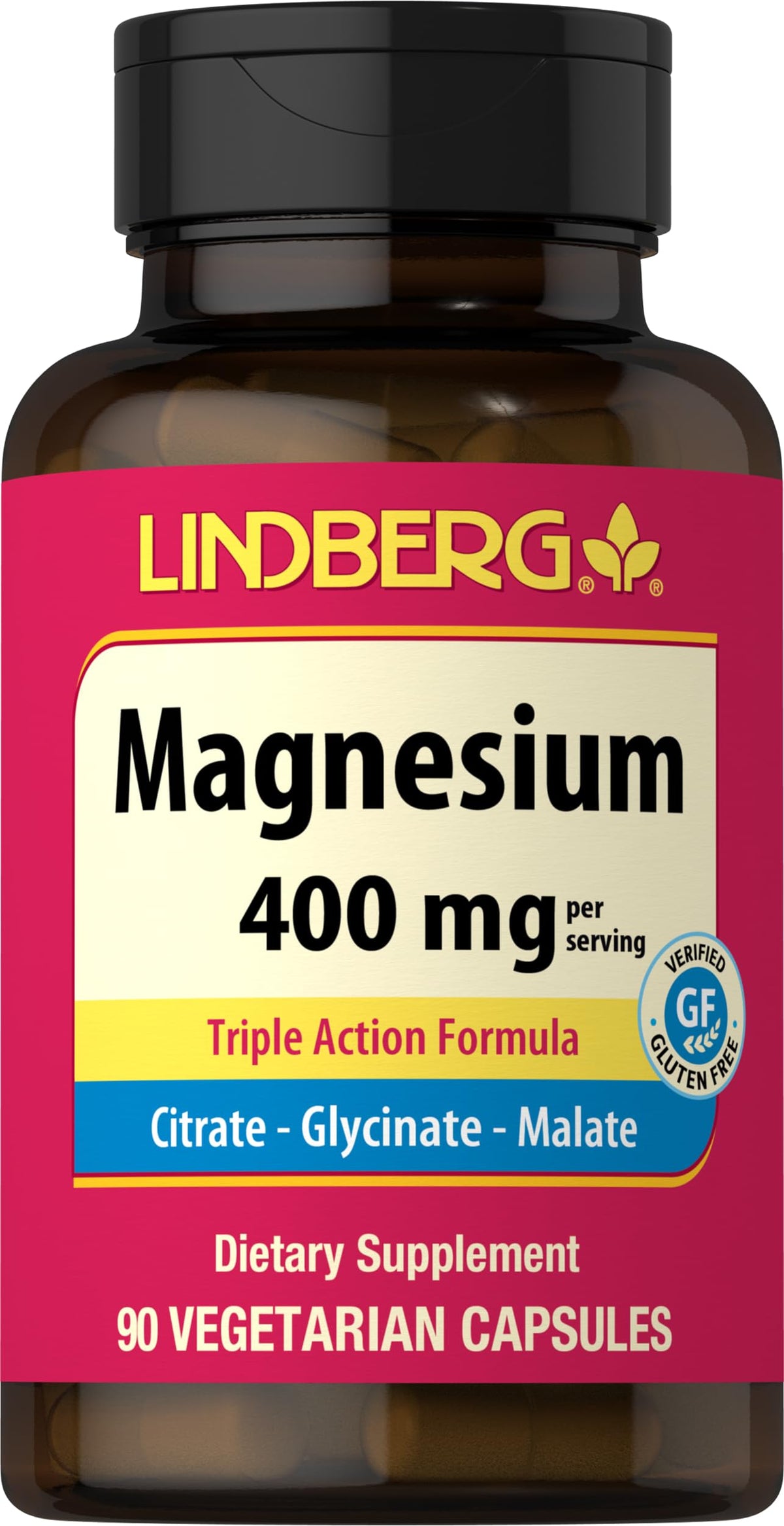 Lindberg Triple Magnesium Complex bottle for daily wellness support