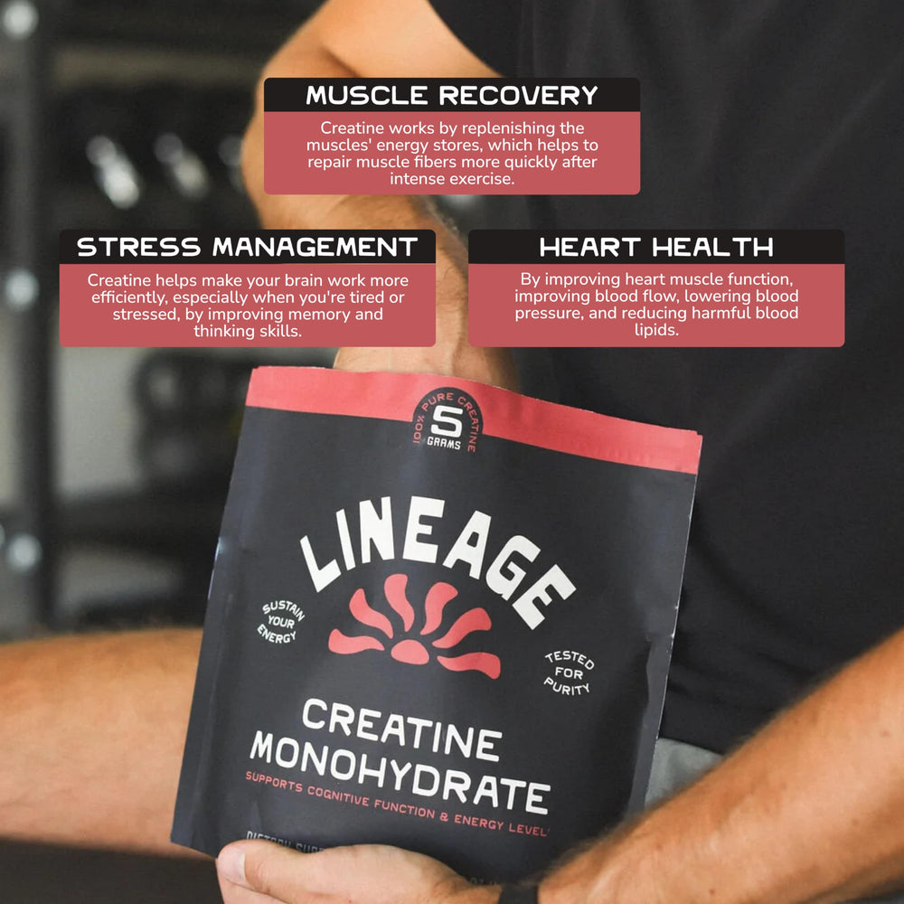 Lineage Provisions front bottle view highlighting packaging quality