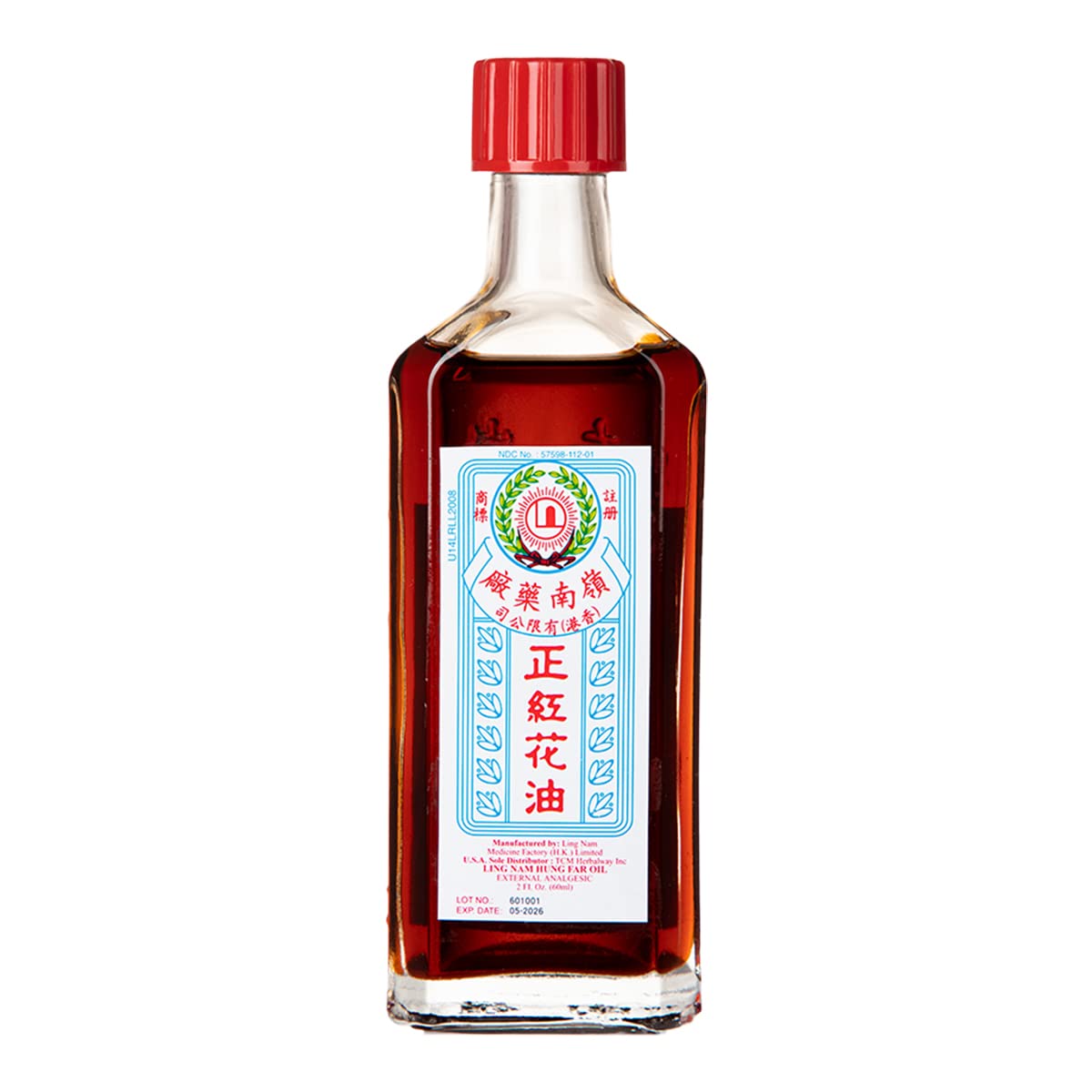 Ling Nam Hung FA Red Flower oil absorbed by skin for comfort