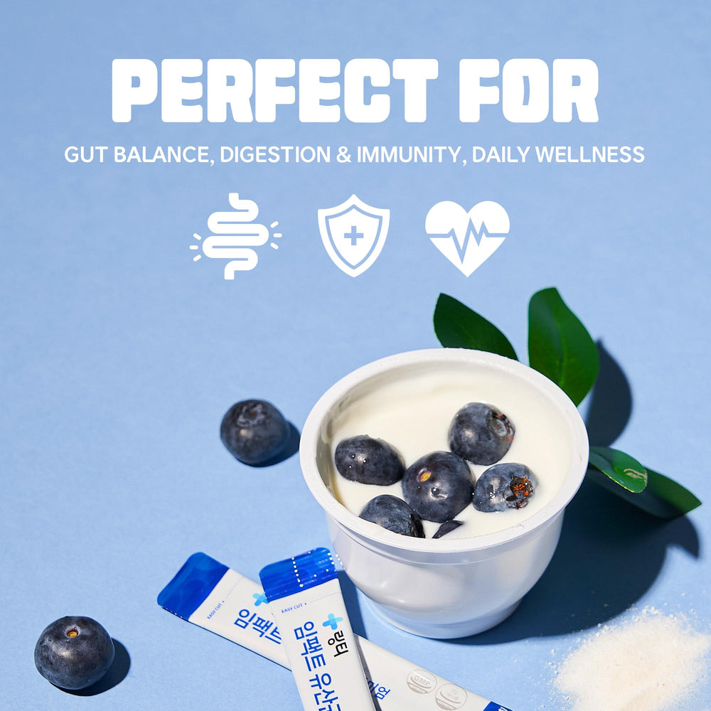 LINGTEA blueberry flavor sticks combine taste with digestive wellness.