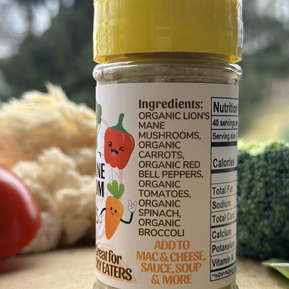 Lion's Grove Farm veggie mix scoop ready to boost meals