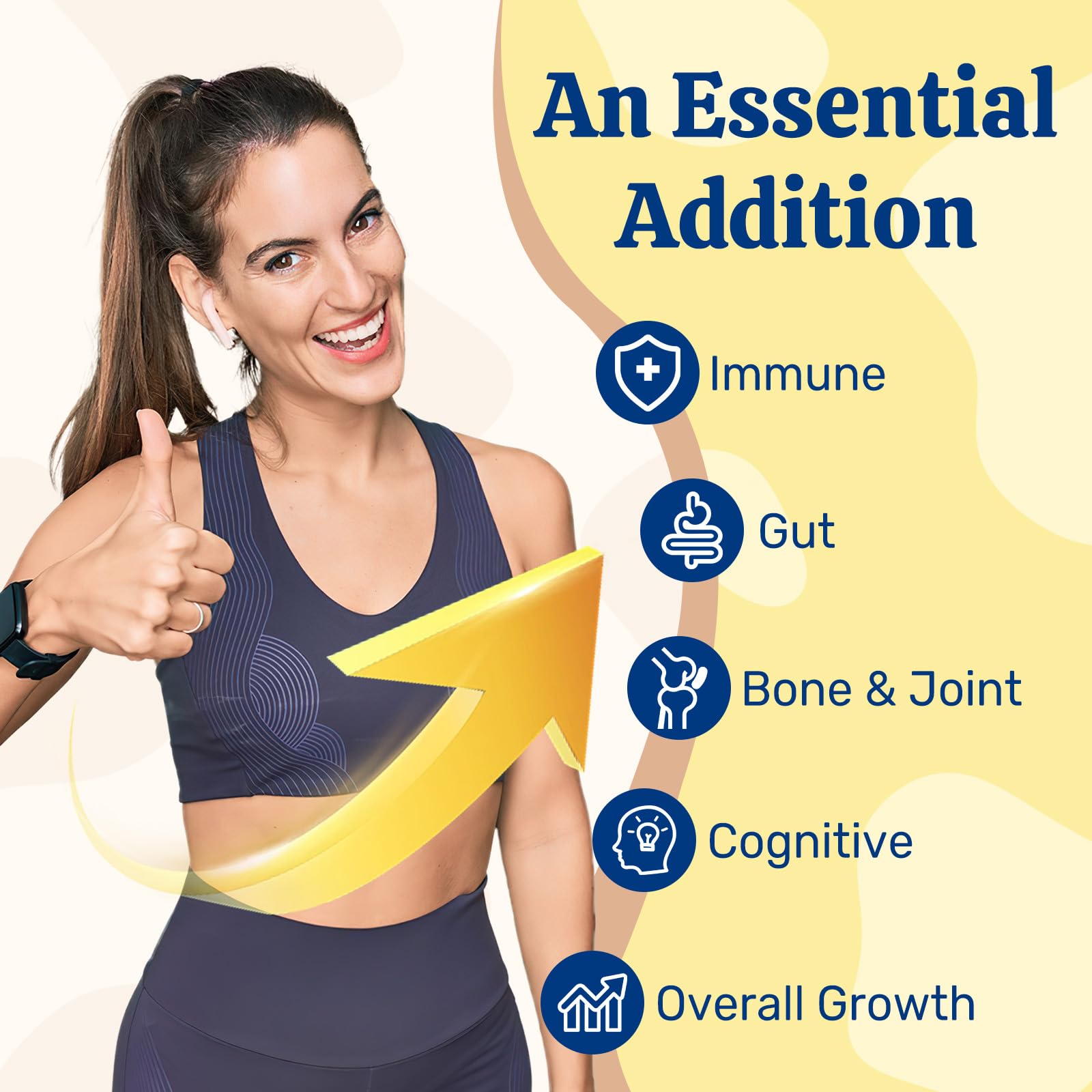 LipmaxMall immune and gut support cues in packaging