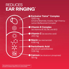 Lipo Flavonoid dosing schedule visual suggesting 2 caplets three times daily.