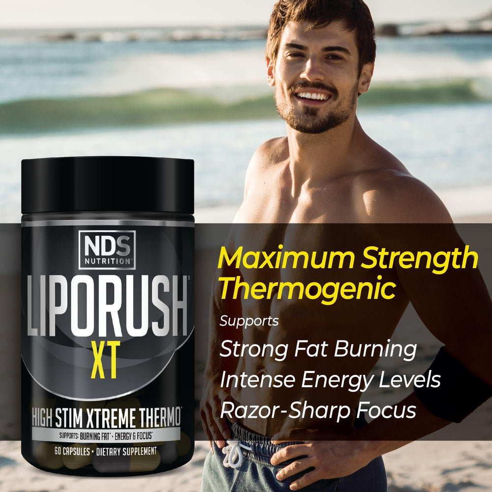 Liporush XT workout-prep scene conveys ready-to-try energy and focus.