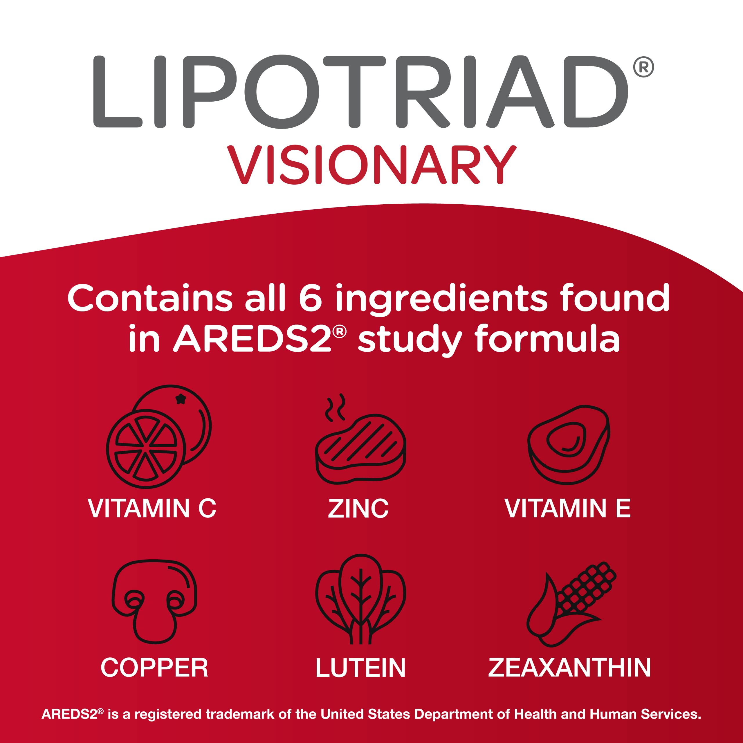 Nutrition facts label focus on antioxidants and minerals