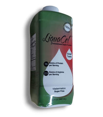 LiquaCel Watermelon bottle pour offers convenient on-the-go protein