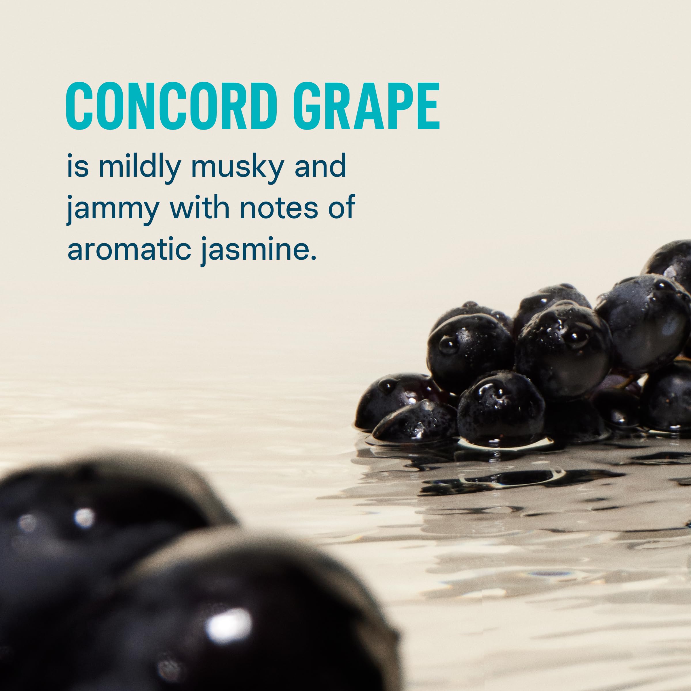 Liquid I.V. Concord Grape powder dissolves quickly in water