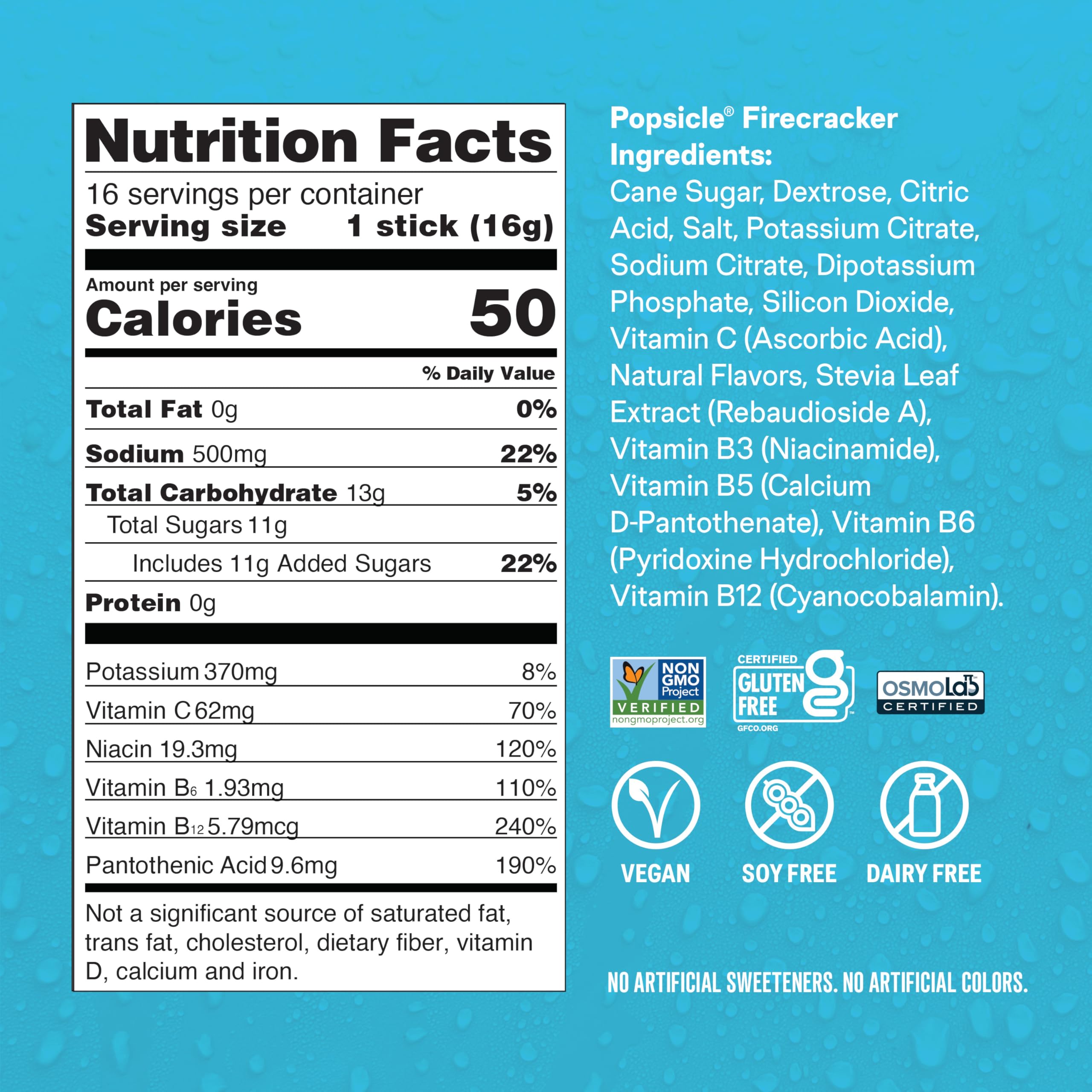 Liquid I.V. Hydration Multiplier label close-up shows flavor profile.