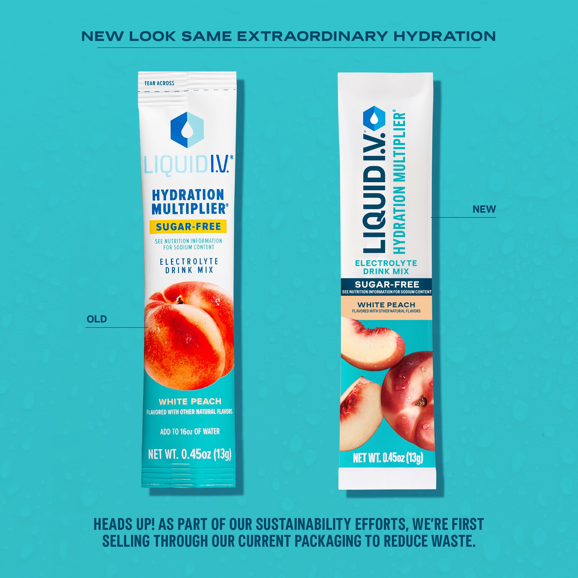 Liquid I.V. Rainbow Sherbet Sugar-Free packaging highlighting keto-friendly hydration.