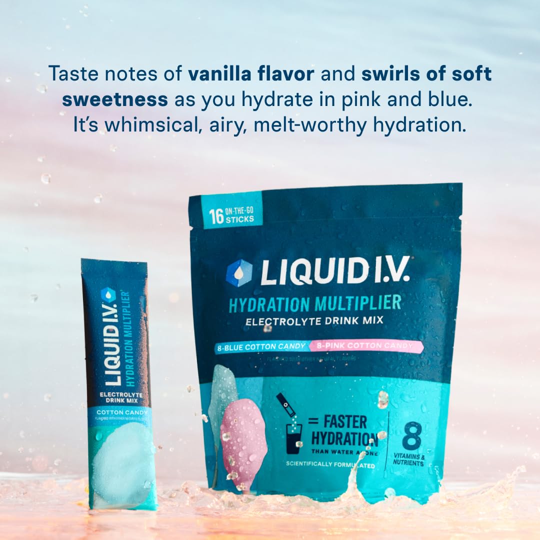 Liquid I.V. Hydration Multiplier single-serving packet ready for on-the-go hydration