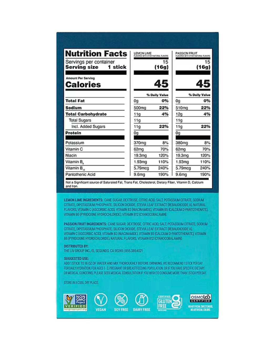 Liquid I.V. Hydration Multiplier travel-stick packet ready for gym or travel.