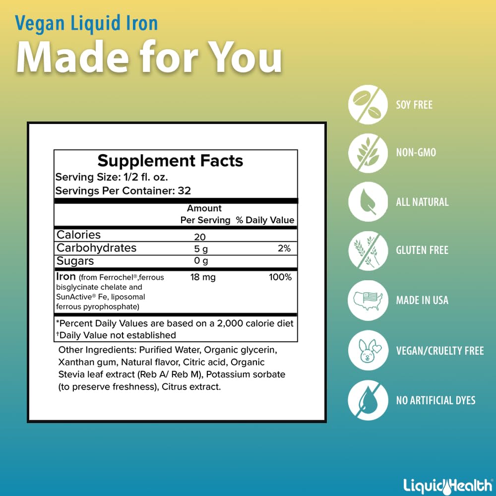 LiquidHealth bundle with instruction card showing dosing guidance