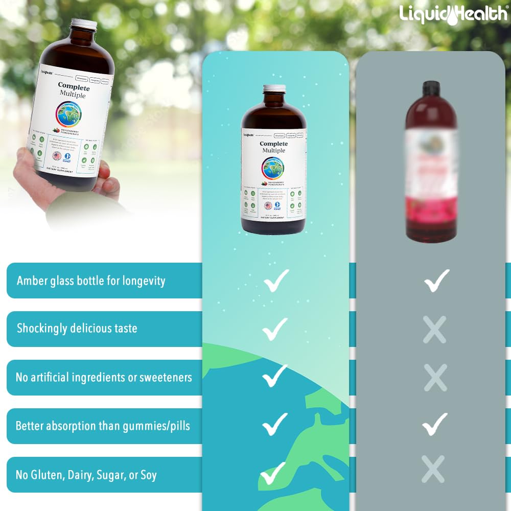 LIQUIDHEALTH flavor serve shot illustrates refreshing, naturally sweetened taste