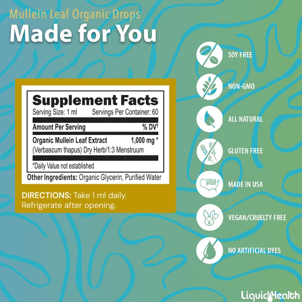 LIQUIDHEALTH Drops ready to mix into tea or water for convenient use