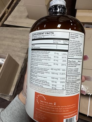 LiquidHealth Mega Energy splash of orange flavor highlights refreshing taste.