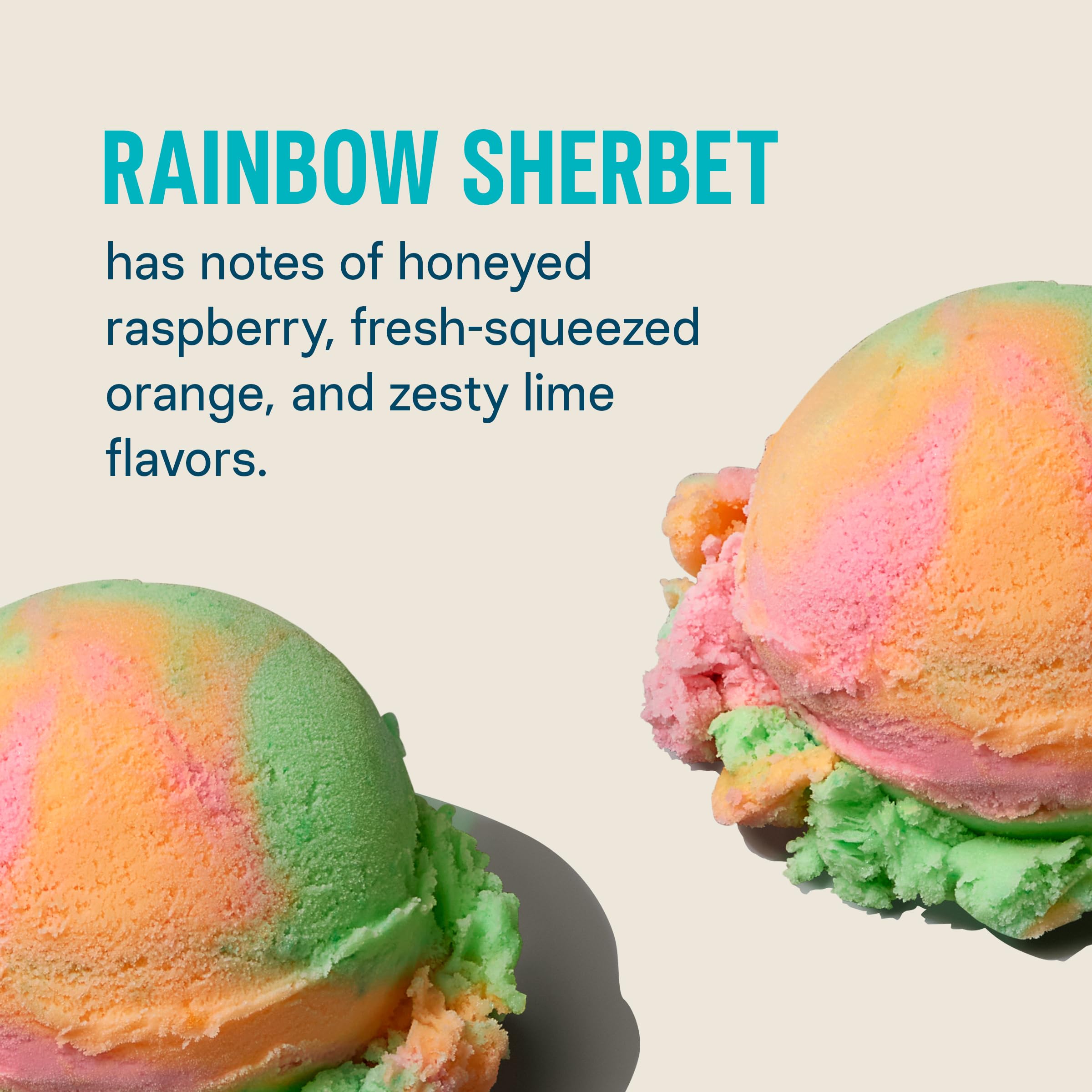Liquid I.V. Rainbow Sherbet glass after mixing delivers refreshing hydration with electrolytes.