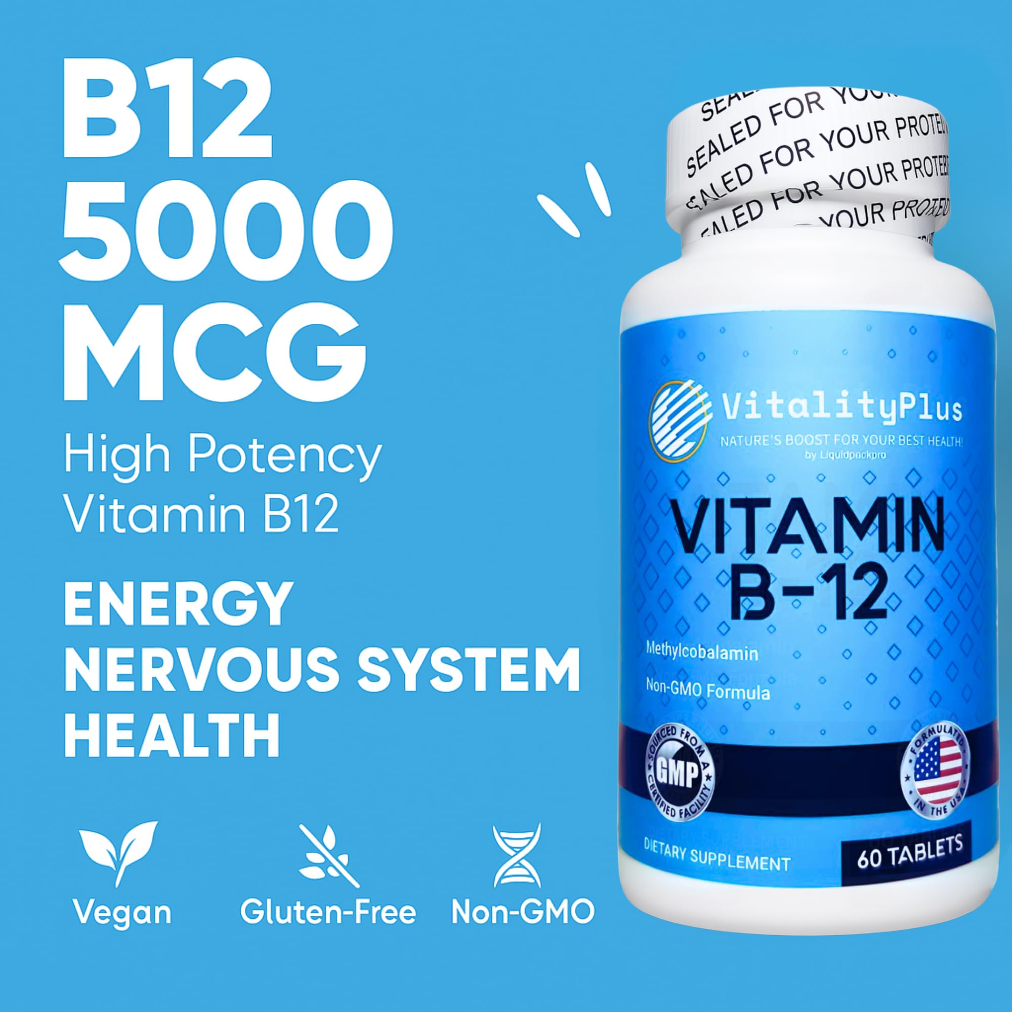 LIQUIDPACKPRO B12 tablets out showcases convenient dosage for busy mornings