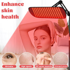 LITDUCK red light stand provides stable hands-free use during workouts and yoga.