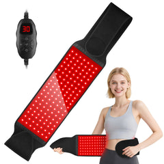 LitDuck red light therapy belt overview showing 3-in-1 LEDs